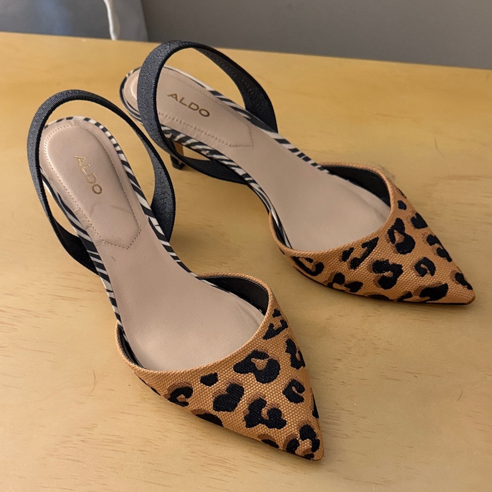 Pre loved Aldo sling backs